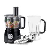 Russell Hobbs Mutfak robotu Multi [blender/mikser/doğrayıcı/kesici/rendeleyici/karıştırıcı] Gıda işlemcisi mat siyah (karıştırma, kesme ve rendeleme vs., bulaşık makinesinde yıkanabilir aksesuar, 600