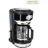 Russell Hobbs Retro Ribbon Siyah Filtre Kahve Makinesi 21701-56 - Standart