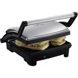Russell Hobbs Tost Makinesi [3'Ü 1 Arada: 17888-56 Masa Üstü Izgara, Izgara Plakaları, Panini Sandviç Makinesi, Temas Izgarası, Aynı Anda Her Iki Taraftan] Paslanmaz Çelik, Yapışmaz Kaplamalı