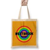 Russell Westbrook - Basketball Gifts Vintage Retro Rainbow Quotes For Boys And Dad Bez Çanta Uzun Saplı - Açık Bej - 40 X 40