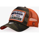 RustandRich Kadın Erkek Haki Trucker Şapka Urban Collection Kamuflaj - Standart