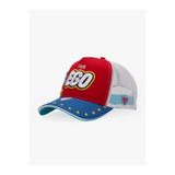 RustandRich Kadın Erkek Kırmızı Trucker Şapka Urban Collection Ego