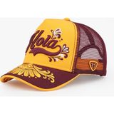 RustandRich Kadın Erkek Sarı Trucker Şapka Urban Collection Hola - Standart