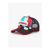 RustandRich Kadın Erkek Siyah Trucker Şapka Urban Collection No Signal