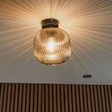 RUSTİK BAL PLOFONYER TAVAN AVİZE AVİZE 20CM RUSTİK VİNTAGE MYL003276