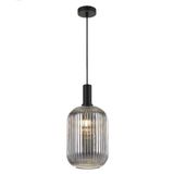 RUSTİK FÜME AVİZE 15CM SPOR TEKLİ AVİZE cafe salon koridor yatak odası MYL003314