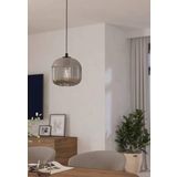 RUSTİK FÜME AVİZE 20CM SPOR TEKLİ AVİZE cafe salon koridor yatak odası MYL003317