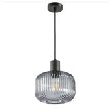 RUSTİK FÜME AVİZE 20CM SPOR TEKLİ AVİZE cafe salon koridor yatak odası MYL003351