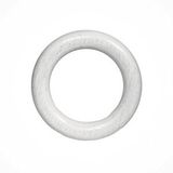 Rustik Halkası 48 mm Beyaz