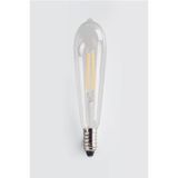Rustik Led Ampül Flamanlı Şeffaf 8w Beyaz Işık Ct-4353-b