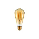Rustik Led Fılament Ampul Amber 4W