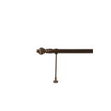 RUSTIKCIM Antik Rustik Bronz Fon Perde Askısı Krb-1 100 Cm