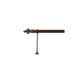 RUSTIKCIM Antik Rustik Bronz Fon Perde Askısı Krb-13 200 Cm