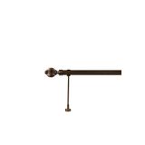 RUSTIKCIM Antik Rustik Bronz Fon Perde Askısı Krb-7 100 Cm