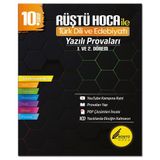 Rüştü Hoca 10. Sınıf Türk Dili Ve Edebiyatı Yazılı Provaları 1. Ve 2. Dönem - Rüştü Bayındır Rüştü Hoca