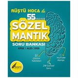 Rüştü Hoca ile 55 Hikayede Sözel Mantık Soru Bankası 12. Sınıf KPSS ALES DGS Kitap