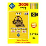 Rüştü Hoca Tyt Türkçe 5 Deneme Kr Tablet Kalem Full Tekrar Ösym Tarzı Sorular Yeni Müfredat Tek