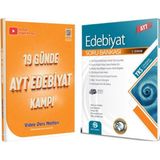Rüştü Hoca Yayınları 19 Günde AYT Edebiyat Kampı - AYT Edebiyat Soru Bankası 2 Kitap