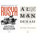Rusya: Devrim ve İç Savaş (1917-1921) & Alman Dehası: Avrupa’nın Üçüncü Rönesansı, İkinci Bilim Devrimi ve Yirmi Yüzyıl (2 Kitap Set)