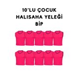 RUTBİL SPORTS ÇOCUK PEMBE 10'LU Halı Saha Yeleği-Halı Saha Bip 10'LU- Antrenman Yeleği PEMBE 10'LU