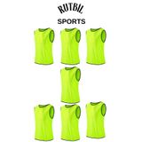 RUTBİL SPORTS YETİŞKİN YEŞİL 7'Lİ Halı Saha Yeleği-Halı Saha Bip 7'Lİ- Antrenman Yeleği YEŞİL 7'Lİ