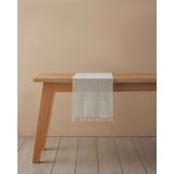 Ruth Pamuk Runner 35X145 cm Bej