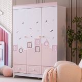 Ruum Store City Montessori 3 Kapaklı Pembe Gardırop