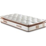 Ruum Store Queen 120x200 cm Bir Buçuk Kişilik Pedli Lüks Tam Ergonomik Orta Sert Özel Yatak