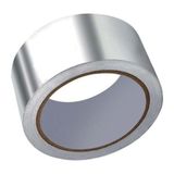 Ruvitape Alüminyum Folyo Düz Bant 72 mm x 25 m Çoklu Pkt Yanmaz Tamir İzolasyon Aspiratör Davlumbaz Egzost Flex Boru Soba Boru Bandı - 3 ADET