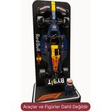 Ruvori LEGO F1 Speed Champions Takımlı Sergileme Standı - Red Bull F1 Team - Lacivert