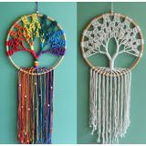 Rüya Kapanı Düş Kapanı Dream Catcher Hayat Ağacı Esk-ROSHITA-67