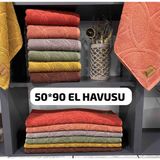 Rüya Pırıltı 50X90 Saray Jakarli Havlu- Saç, El ve Yüz Lçin Yumusak & Yüksek Emiciyl 6ll Renk: Karisik - 50 x 90 cm - 001-Renkli