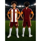 Rüya Vadisi Çocuk Halı Saha Futbol Forması Seti Sarı-Kırmızı Forma+Şort+Çorap - 13 - 14 Yaş - Sarı - Kırmızı