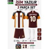 Rüya Vadisi Kişiye Özel Isim Yazılır Çocuk Halı Saha Futbol Forması Seti Sarı-Kırmızı Forma+Şort+Çorap - 12 - 13 Yaş - Sarı - Kırmızı