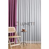 Rüya26 Orta Pileli 1X2,5 Tül Perde Salon Balkon Mutfak Tülü, 220 x 250