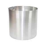 Rüzgar Çiçekçilik Galvaniz Saksı 25x25 Paslanmaz Metalik