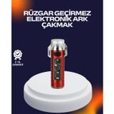Rüzgar Geçirmez Elektrikli Çakmak Hayatta Kalma Tasarımlı