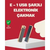Rüzgar Geçirmez Elektronik Çakmak Tasarım Metal Gövde