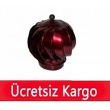 RÜZGAR GÜLÜ BACA DÖNERİ DÖNER ŞAPKA UYUYAN HAVA ASPİRATÖR