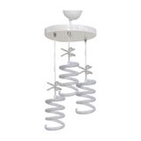 Rüzgar Led Avize 3lü Sarkıt Model Avize Beyaz