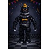 Rüzgar Tasarım Fnaf Five Nights at Freddy's Nightmare Fnaf Eklemli Oyuncak Aytakta Durabilir