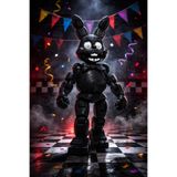 Rüzgar Tasarım Fnaf Five Nights at Freddy's Shadow Bonnie Fnaf Eklemli Oyuncak