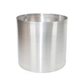 RUZGARCİCEK Rüzgar Çiçekçilik Galvaniz Saksı 25x25 Paslanmaz
