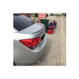 RüzgarGülü Chevrolet Cruze Uyumlu Spoiler Parlak Siyah Bagaj Üstü Çıta