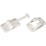 RV Designer E231, Plastik Kapı Tutucu, T Stili, 3-1/2", Beyaz, Giriş Kapısı Donanımı