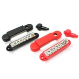 RVBOATPAT Deniz Otobüs Bar 150A 12 Volt Güç Dağıtım Bloğu Kapaklı Bus Bar