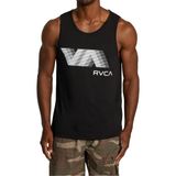 Rvca Va Rvca Blur Tank Erkek Siyah Tişört