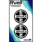Rvell Arora Uyumlu İkili Damla Sticker 5X5 06
