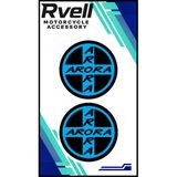Rvell Arora Uyumlu İkili Damla Sticker 5X5 07