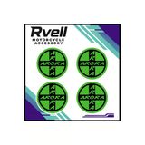 Rvell Arora Uyumlu Koruma Takozu Damla Sticker 4Lü 03